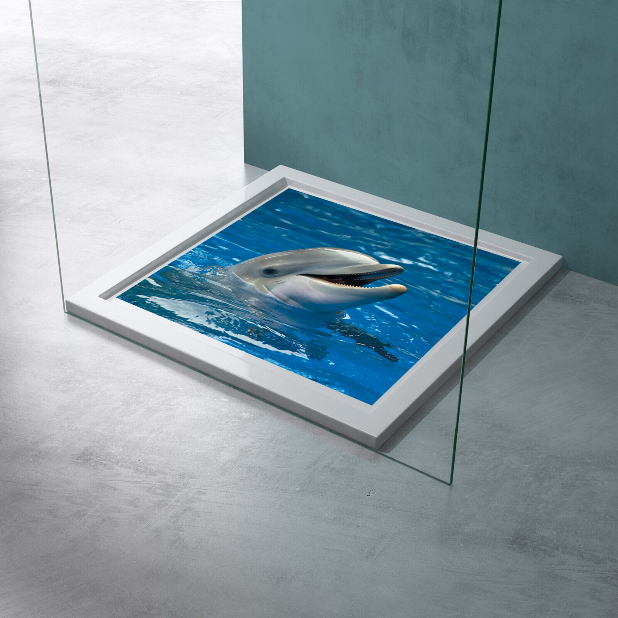 Anti Rutschmatte Motiv "Delfin"  