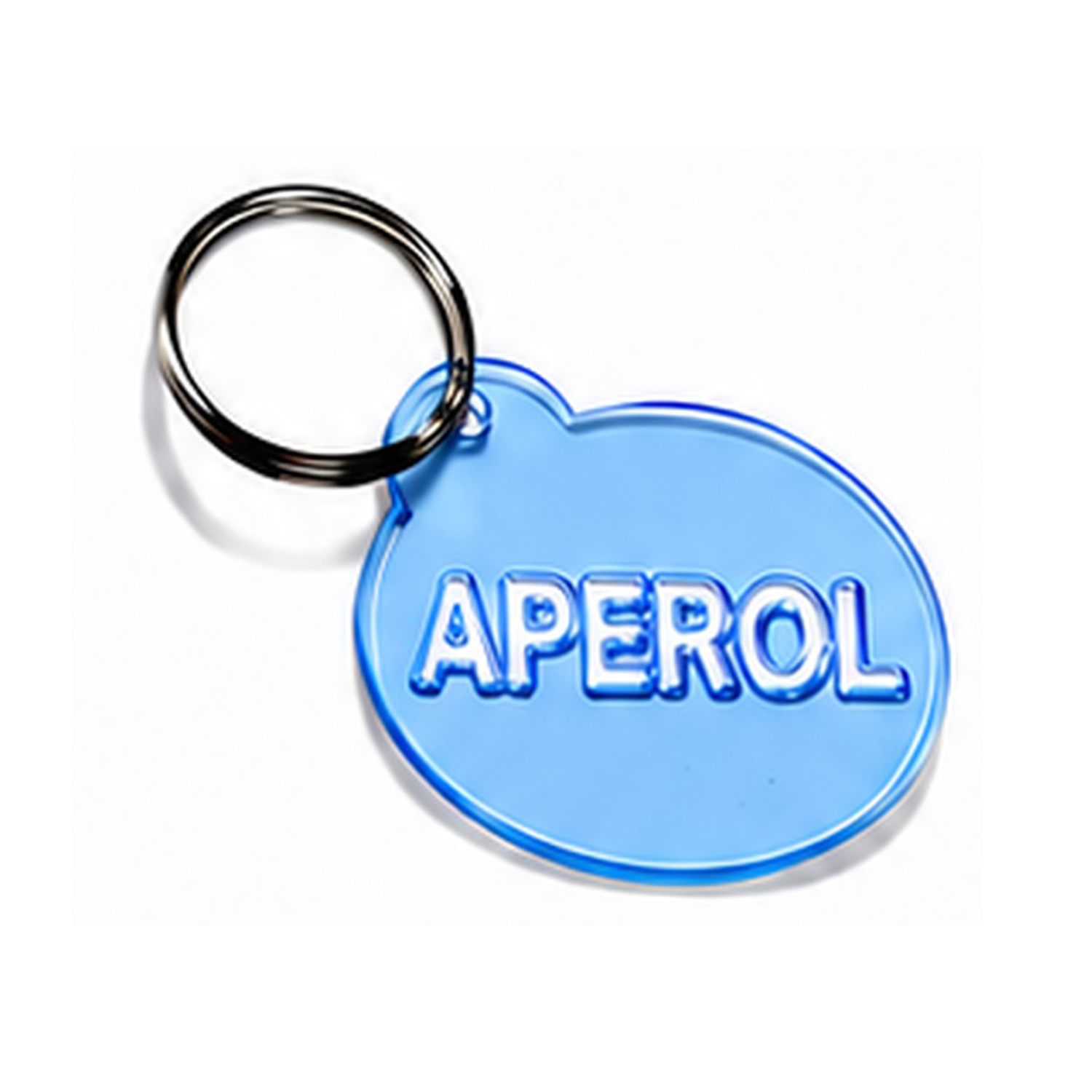 Schlüsselanhänger APEROL Neon blau 