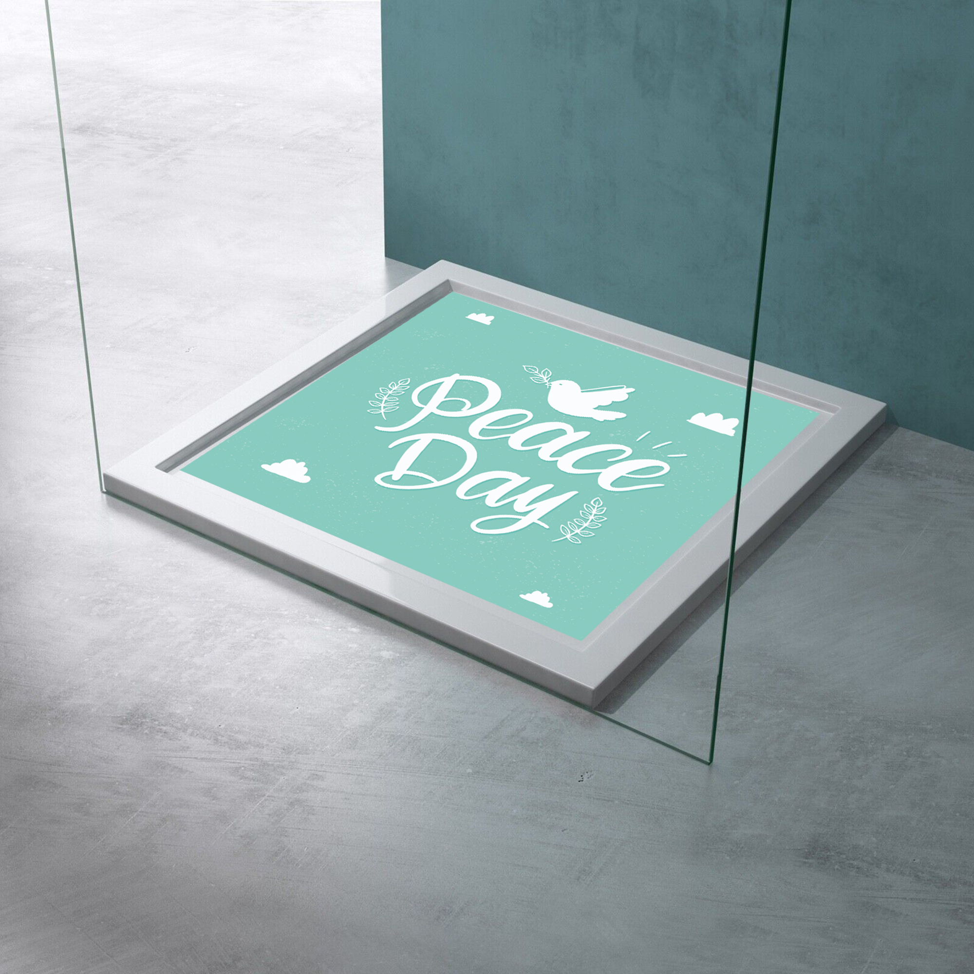 Anti Rutschmatte Motiv "Peace Day"