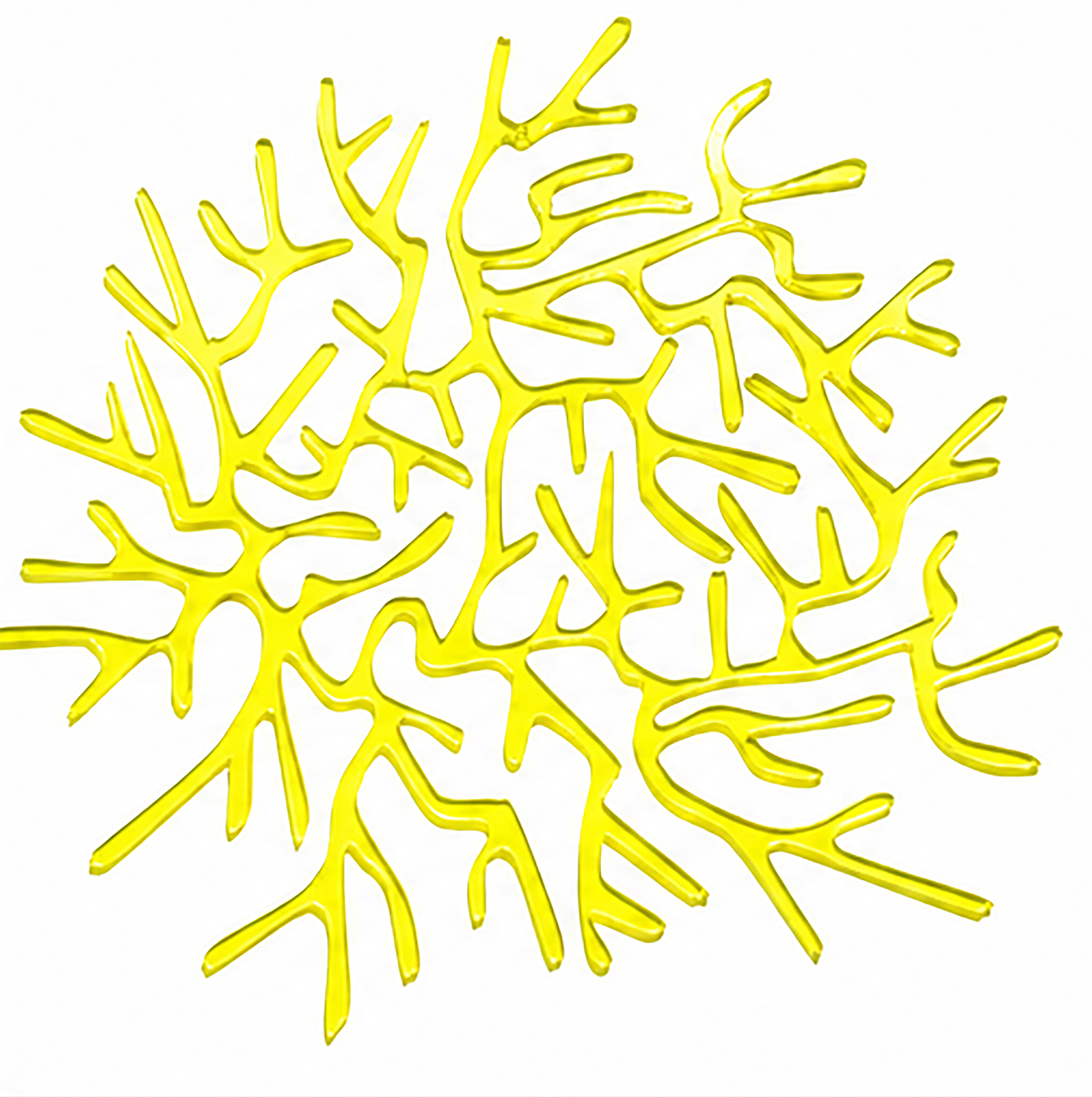 Koralle Neon gelb 