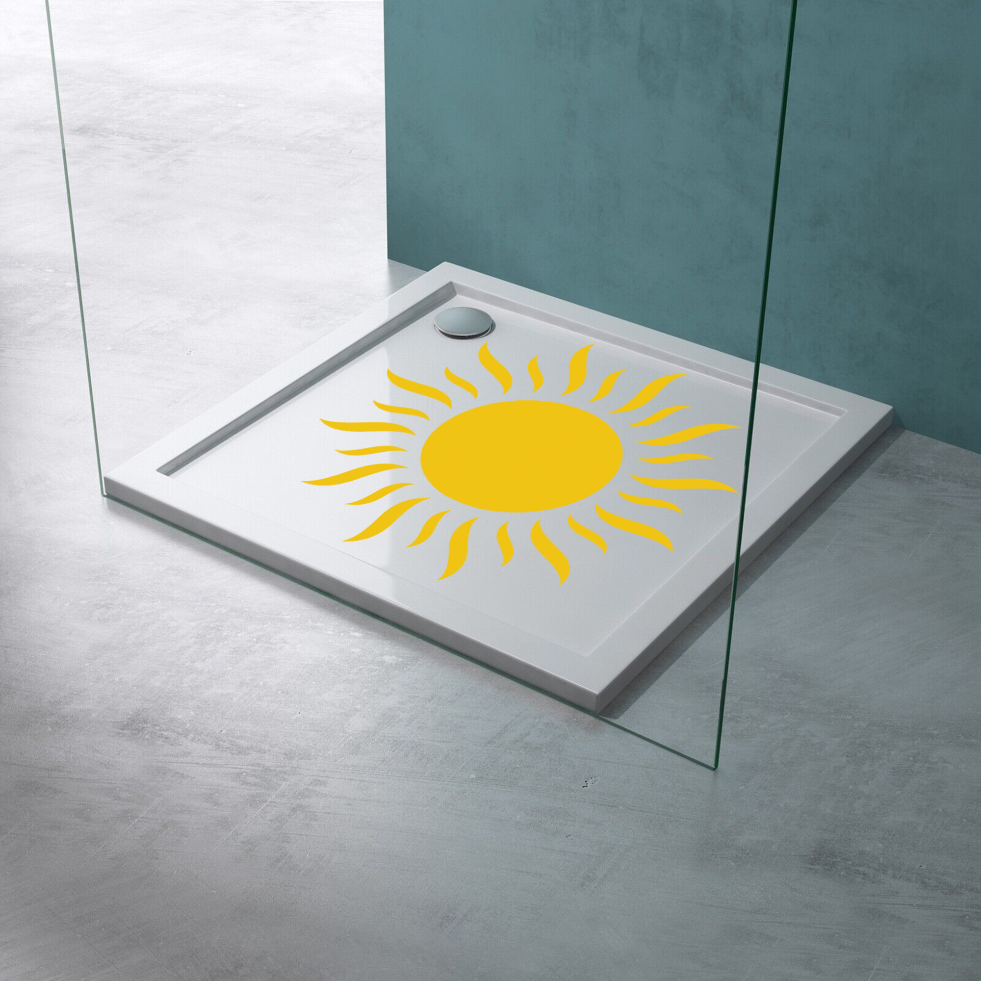 Anti Rutschmatte Motiv "Sonne"