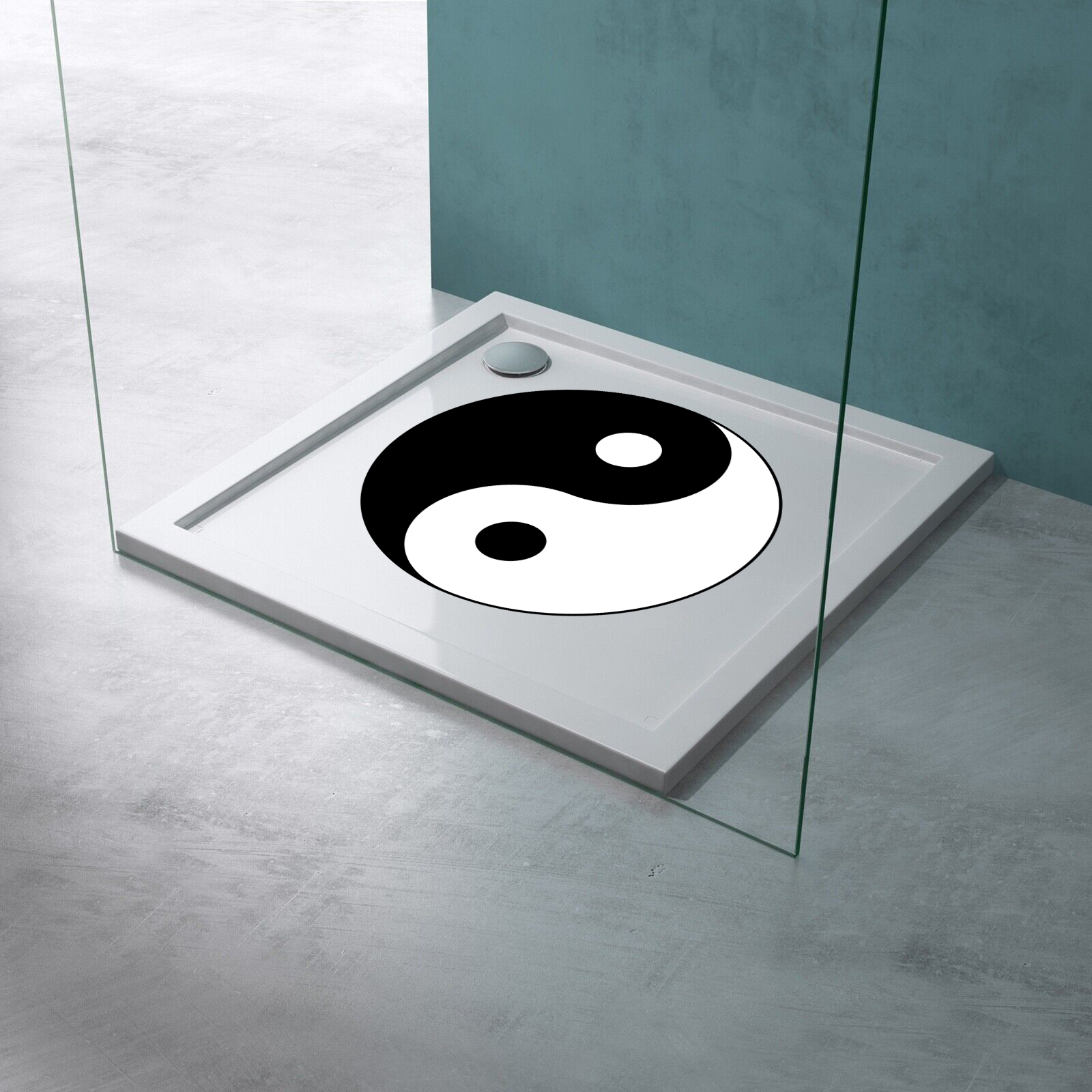 Anti Rutschmatte Motiv "Ying Yang"  