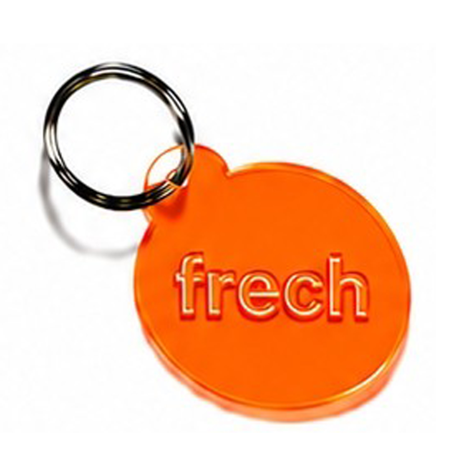 Schlüsselanhänger FRECH Neon orange