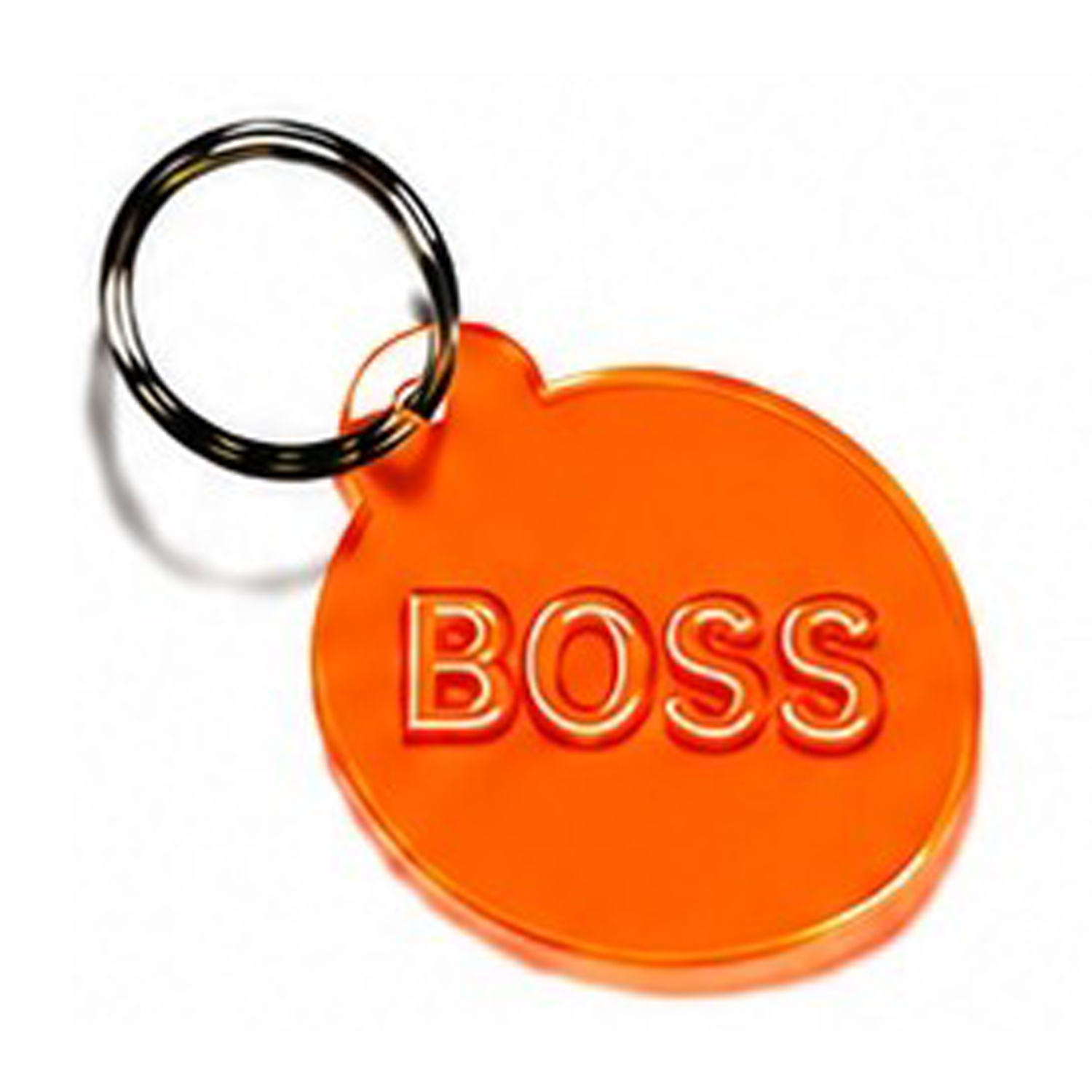 Schlüsselanhänger BOSS Neon orange 